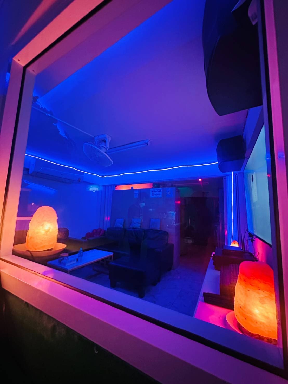 Neon Lounge Vibe